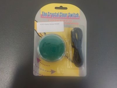 Switch--Crystal Clear Switch, Green