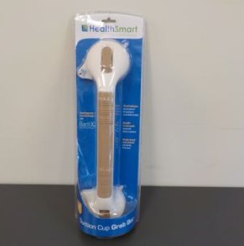 Grab Bar-16" W/ Suction Cups