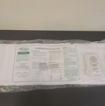 bed sensor pad with fall monitor