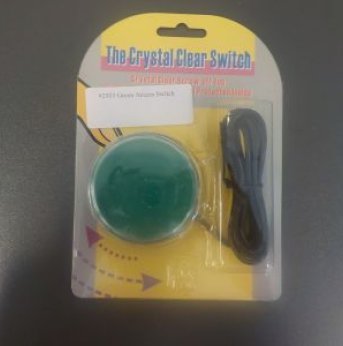 Switch--Crystal Clear Switch, Green